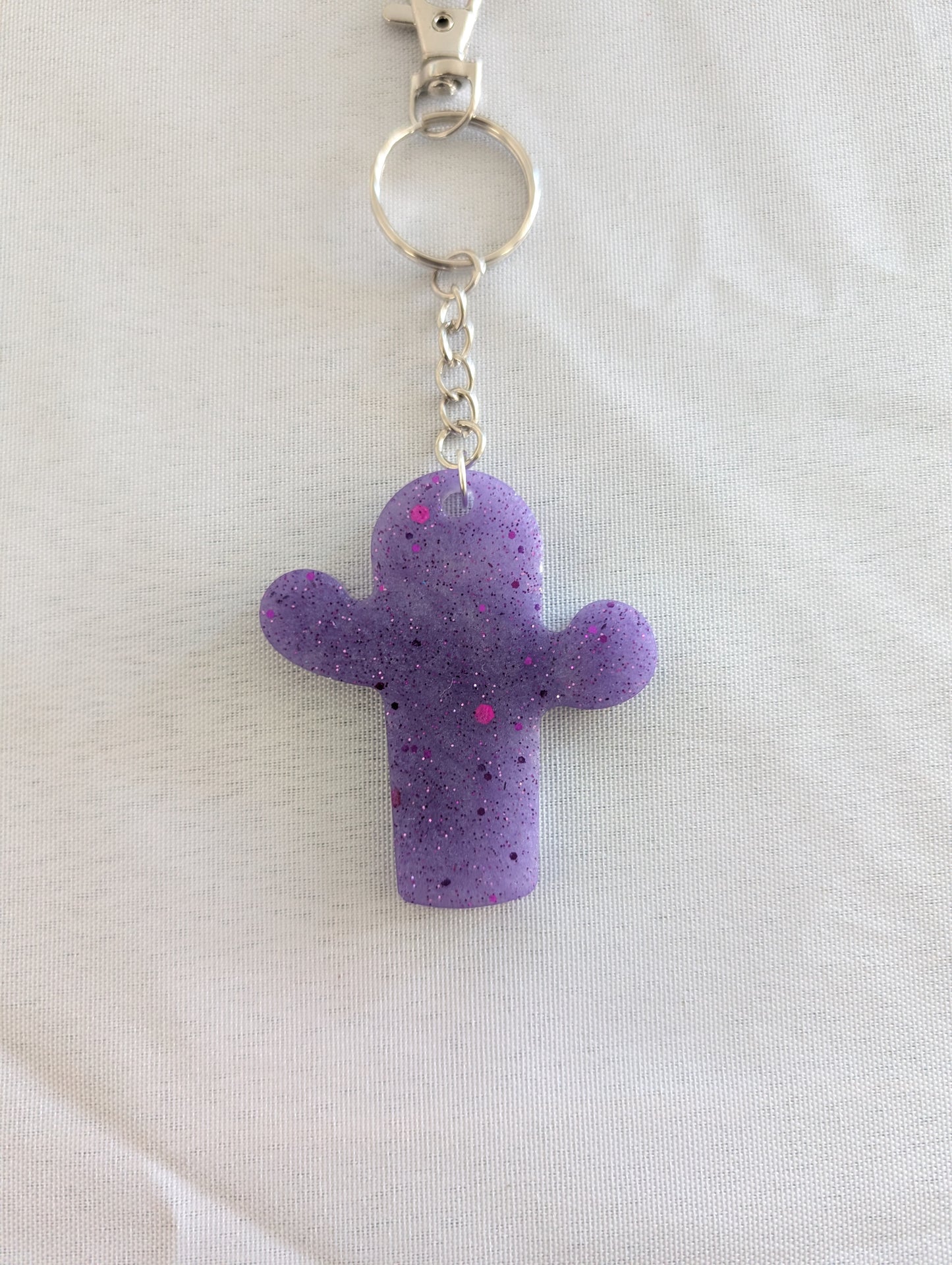 Keychain - Resin cactus