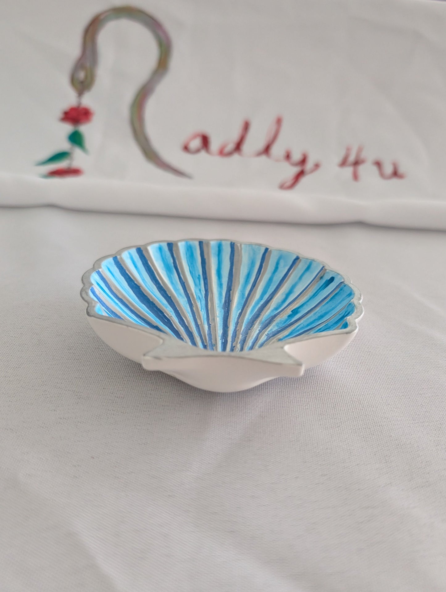 Seashell trinket dish