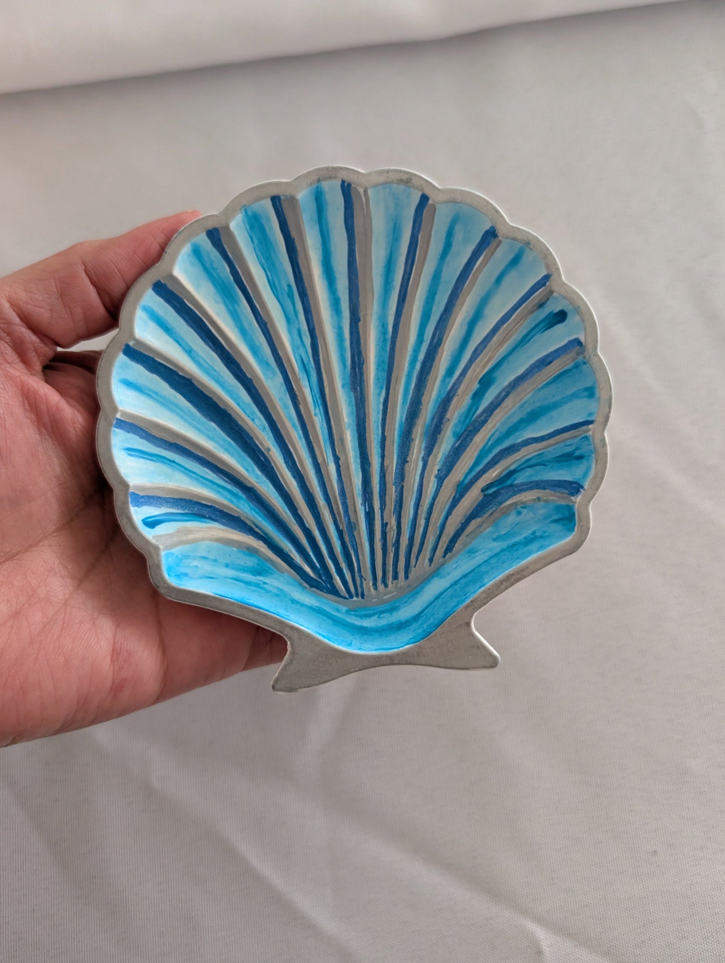 Seashell trinket dish