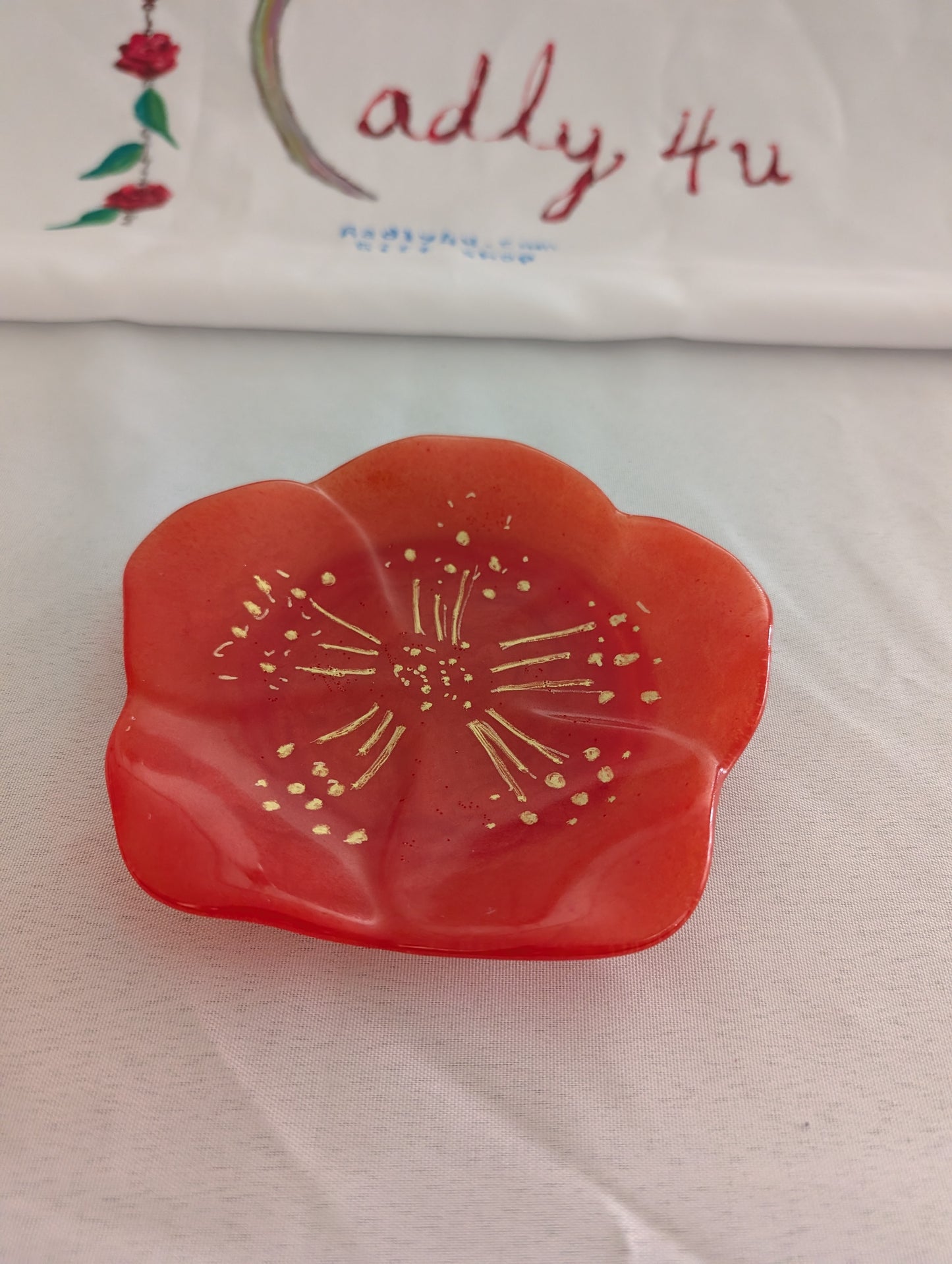 Resin Flower Trinket/Jewelry tray