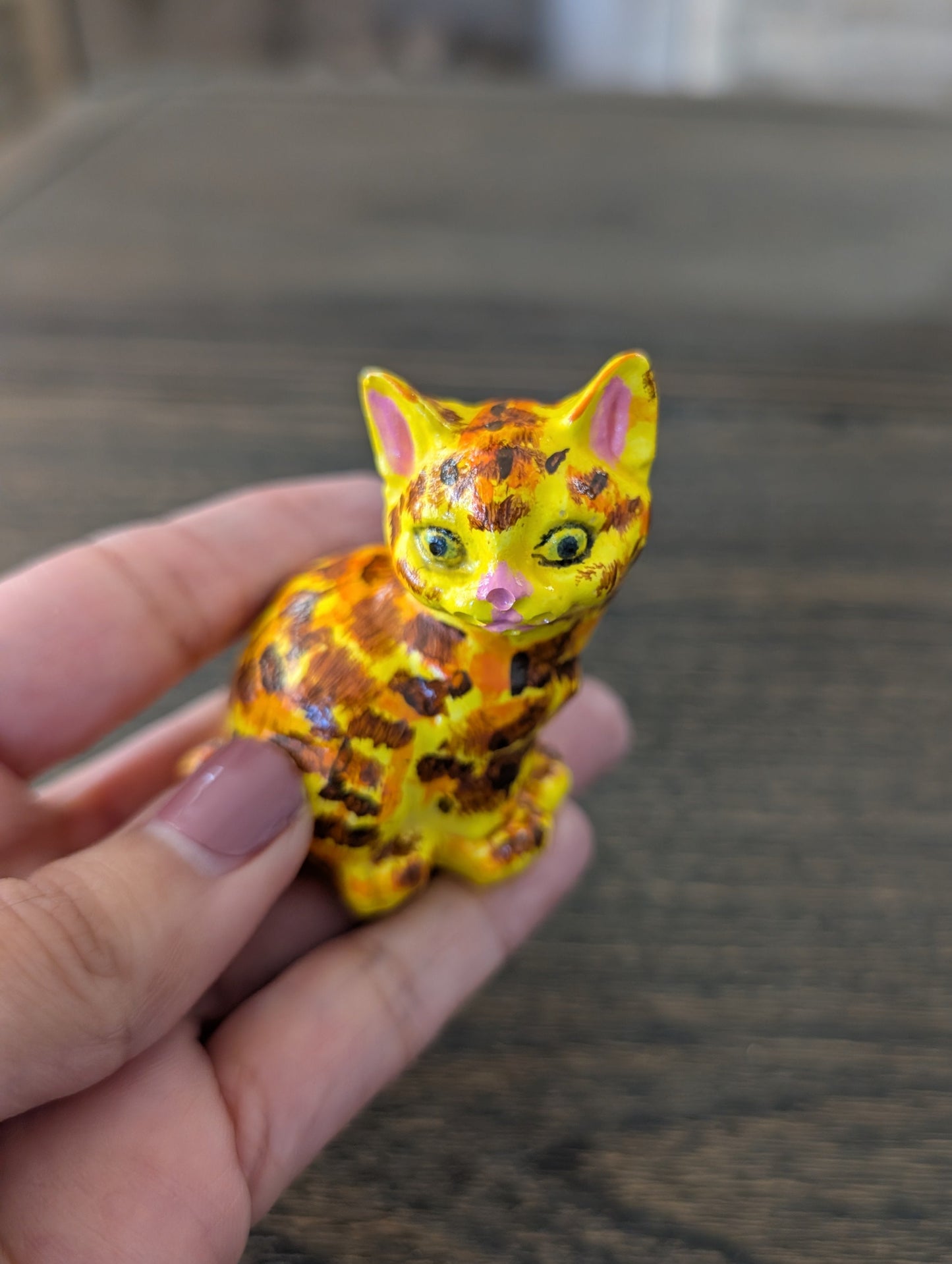 Artisan Eco-Resin Cats