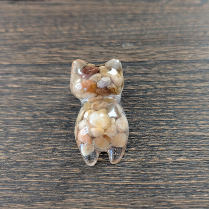 "River Cat" Resin Figurine – The Perfect Gift for Nature & Cat Lovers