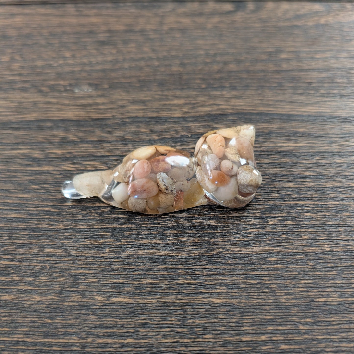 "River Cat" Resin Figurine – The Perfect Gift for Nature & Cat Lovers