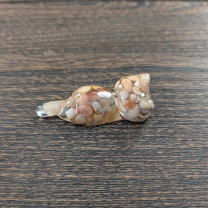 "River Cat" Resin Figurine – The Perfect Gift for Nature & Cat Lovers