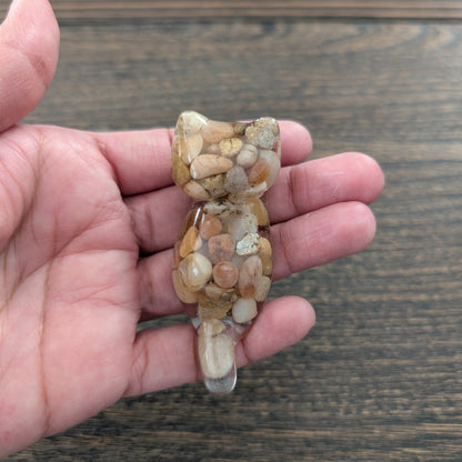 "River Cat" Resin Figurine – The Perfect Gift for Nature & Cat Lovers