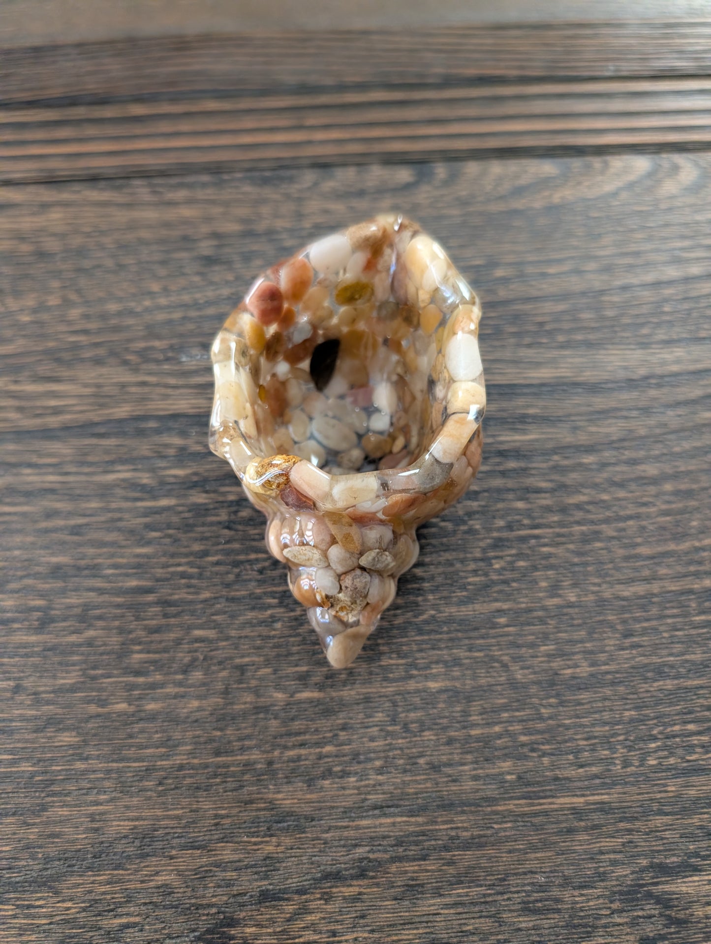 Resin trinket conch/sea snail B dish