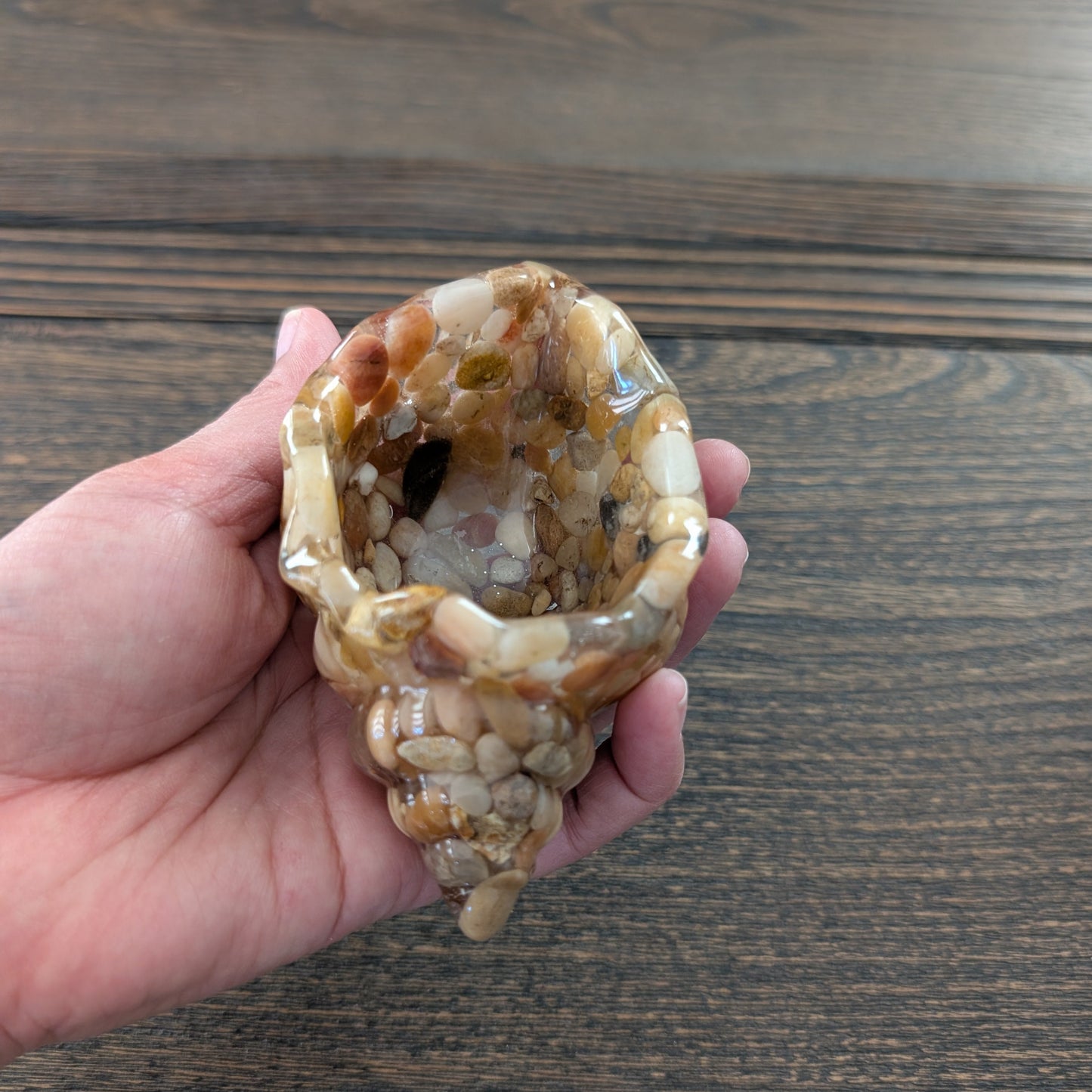 Resin trinket conch/sea snail B dish