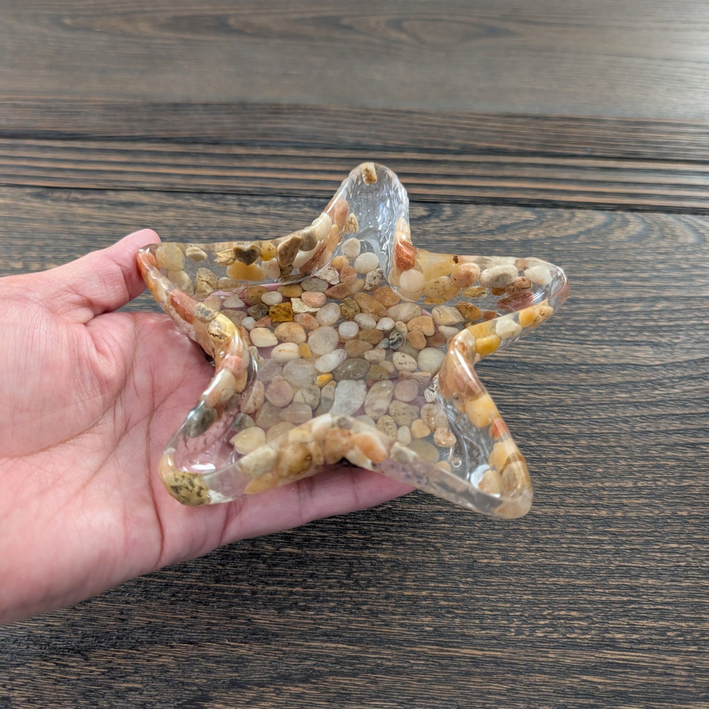 Resin Starfish trinket dish