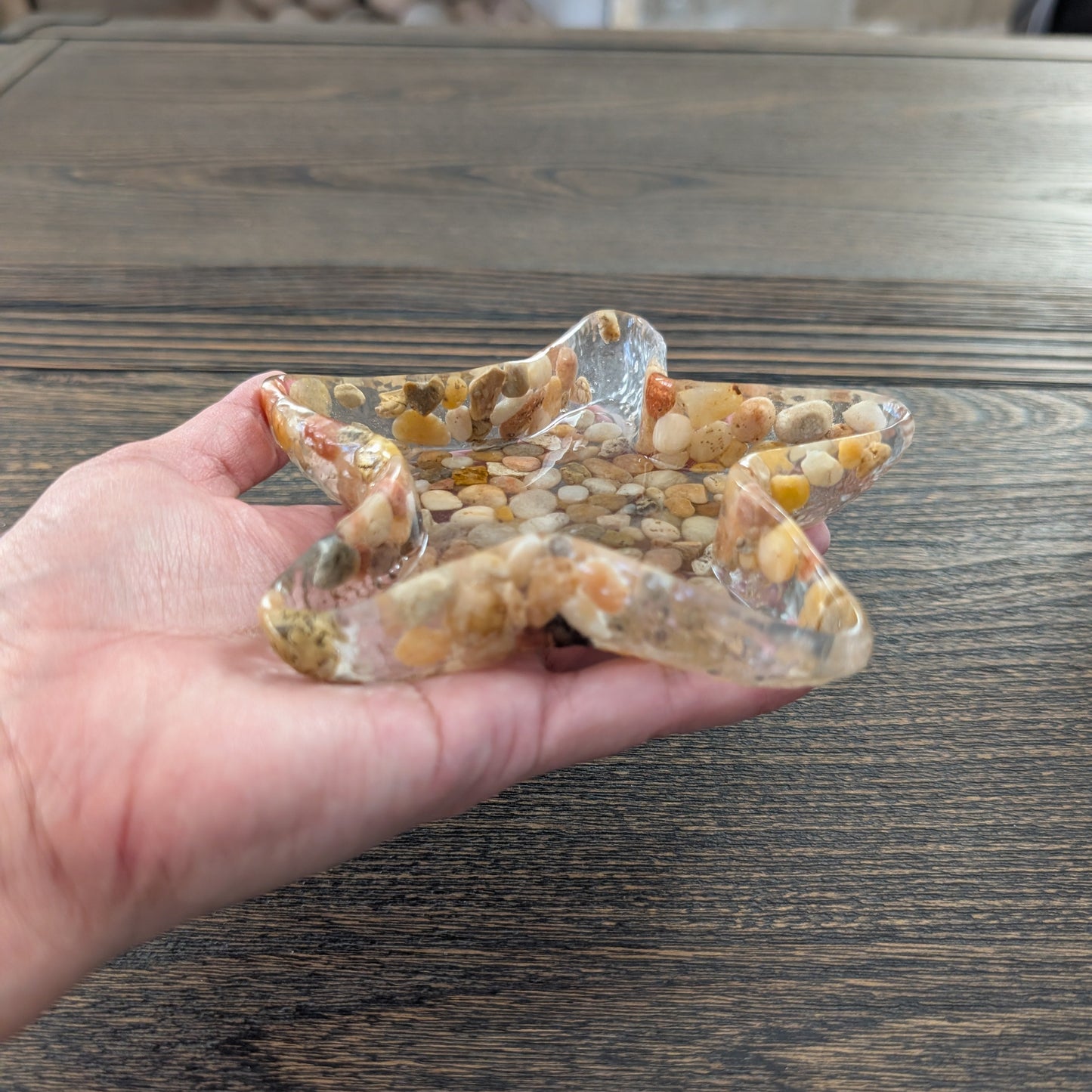 Resin Starfish trinket dish