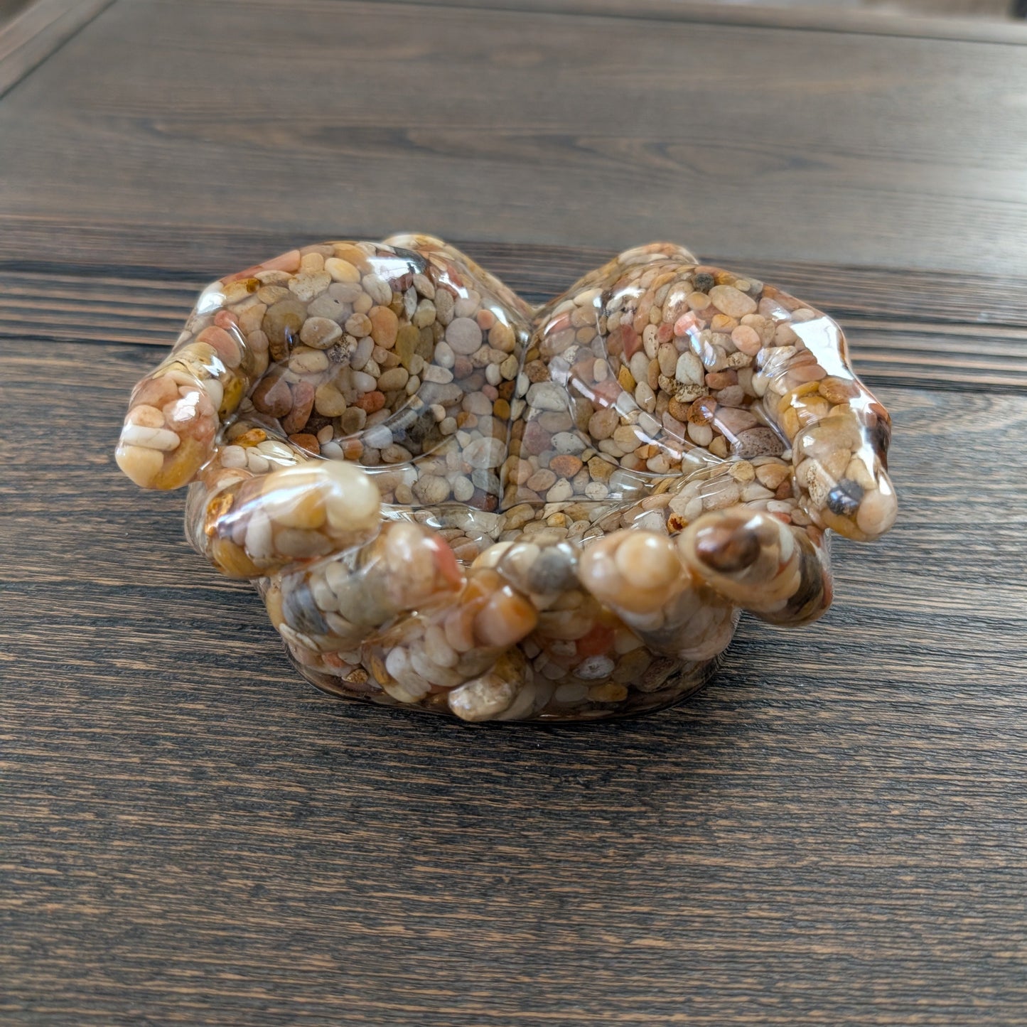 Resin Reaching Hands Jewelry Holder – Unique Catch-all Tray for Rings & Keys
