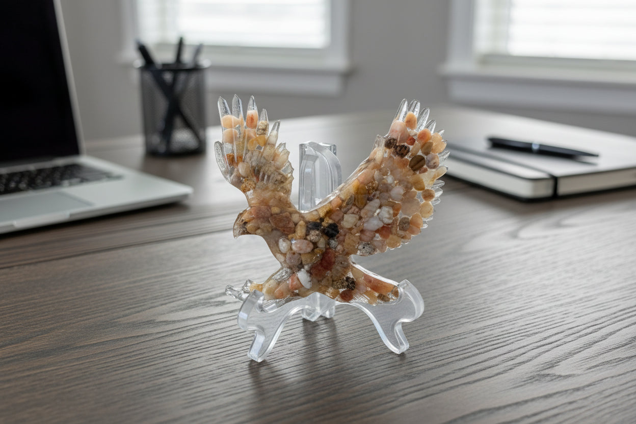 Knickknack - Resin eagle trinket
