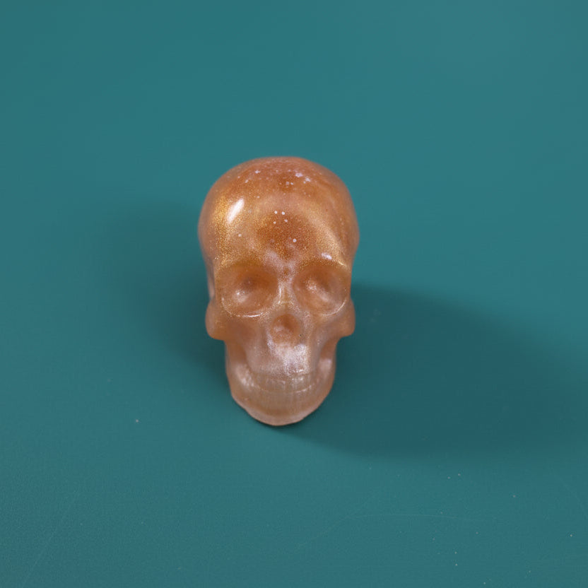 Small resin skull trinket