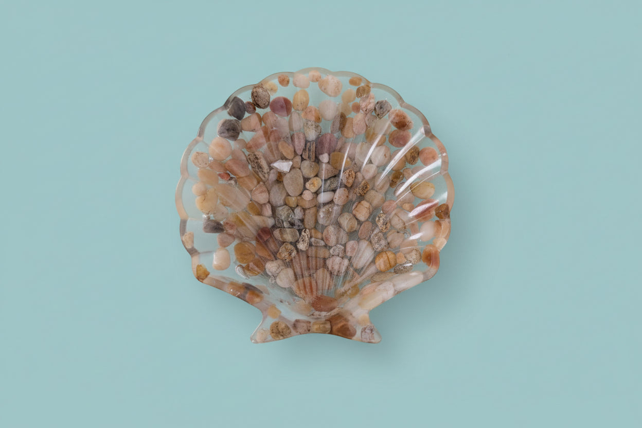 Seashell trinket dish
