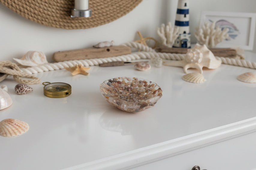 Seashell trinket dish