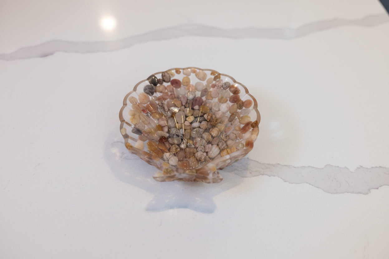 Seashell trinket dish