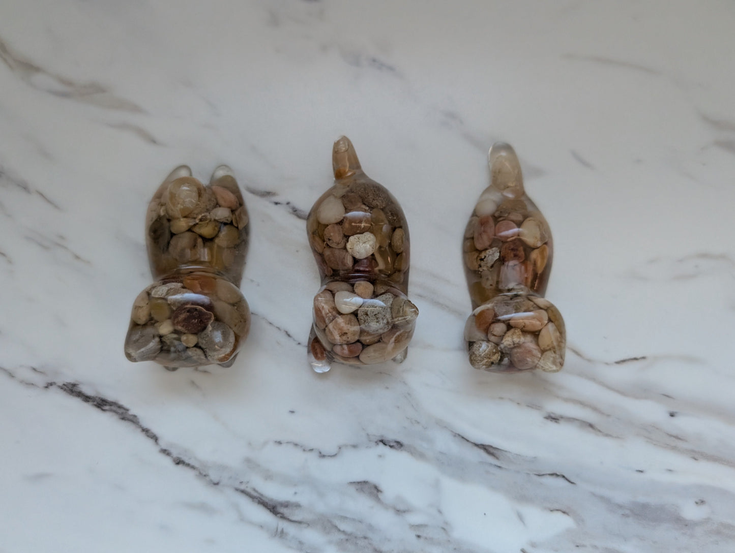 "River Cat" Resin Figurine – The Perfect Gift for Nature & Cat Lovers
