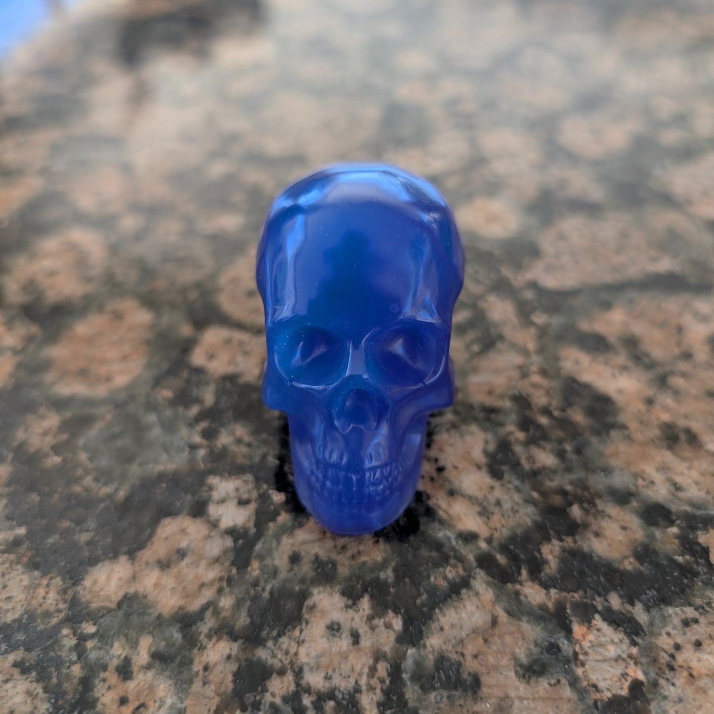Small resin skull trinket
