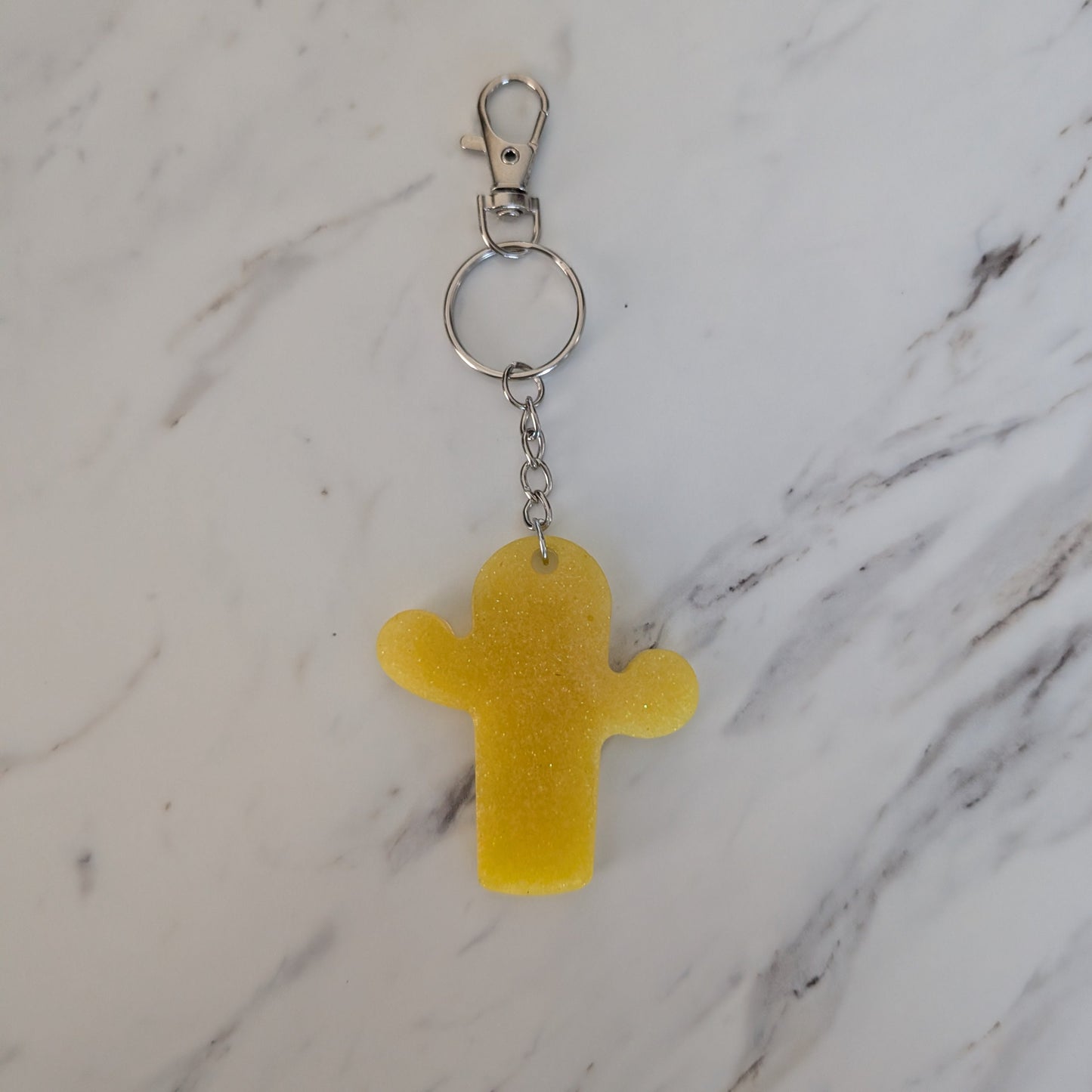 Keychain - Resin cactus