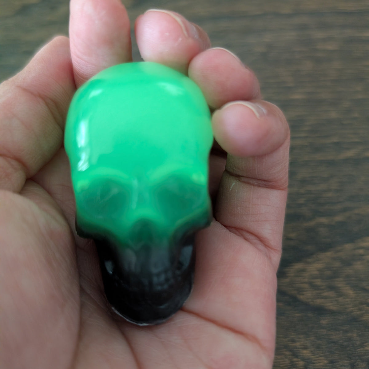 Small resin skull trinket
