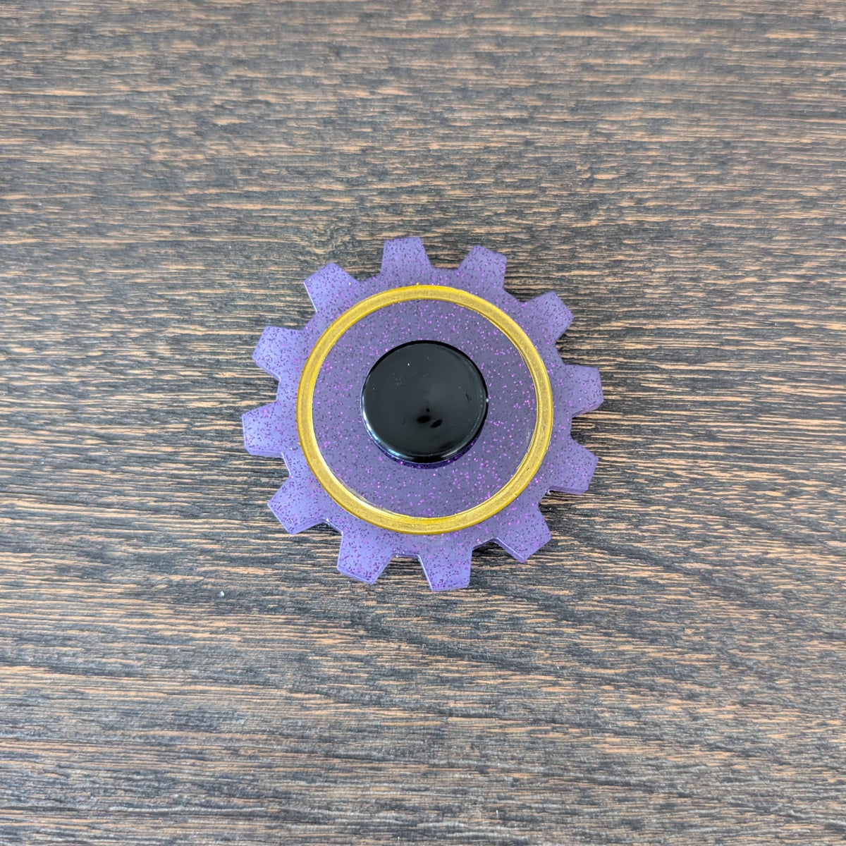 Knickknacks - Resin gear fidget spinner