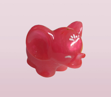 Resin elephant deep holder