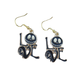 Earrings - Jack & Sally on hook