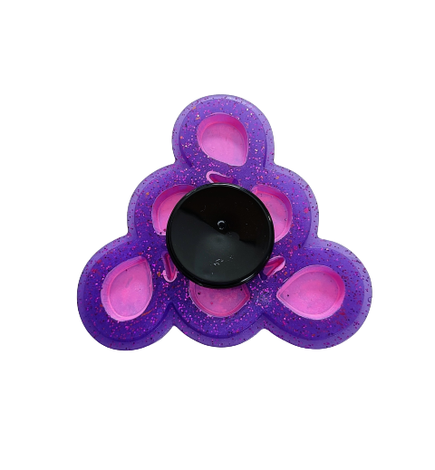 Knickknacks - Resin swirl fidget spinner