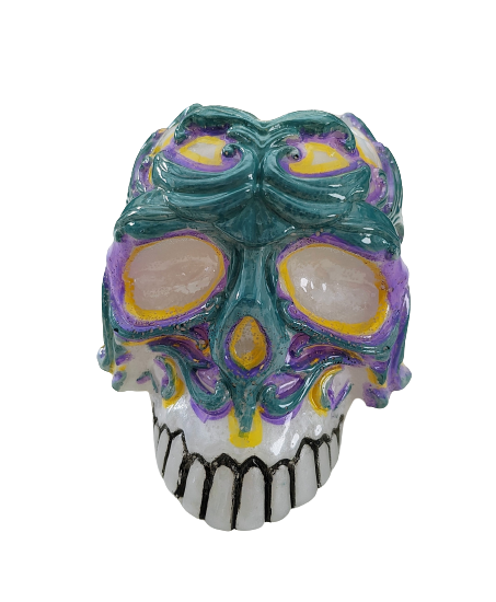 Knickknack - Resin skull deep holder