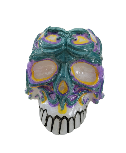 Knickknack - Resin skull deep holder