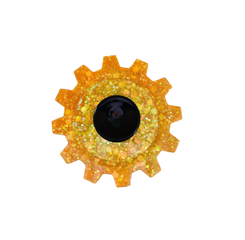 Knickknacks - Resin gear fidget spinner