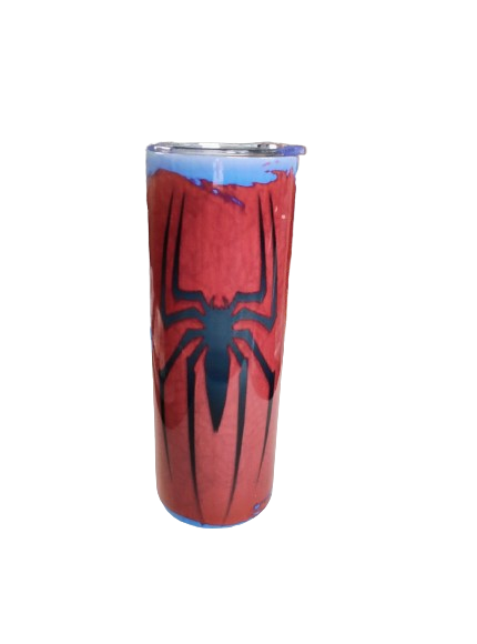 Tumbler - 20 oz Skinny Tumbler "Spiderman"