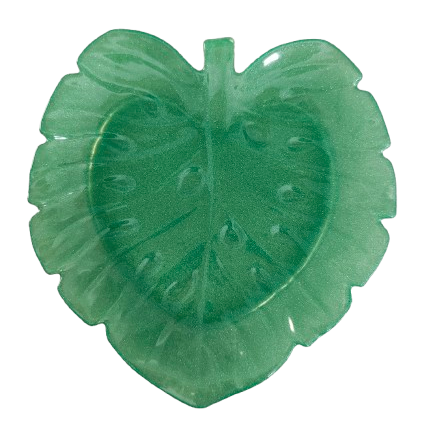 Knickknack - Resin Palm Leaf trinket dish