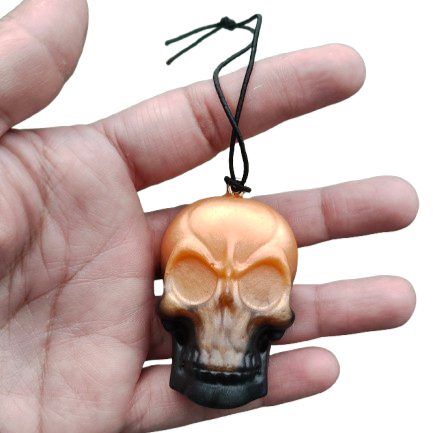 Car Ornaments - Resin skull face