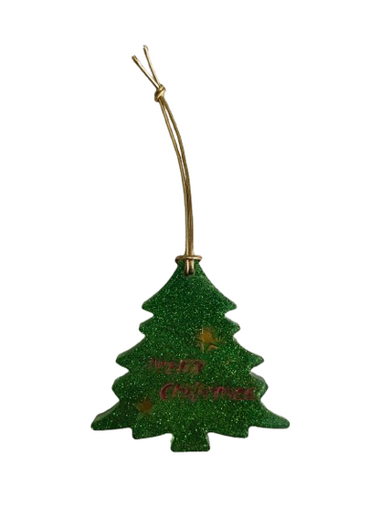 Car Ornament - Resin Christmas Tree