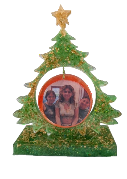 Knickknack - Christmas tree with photo (Custom)