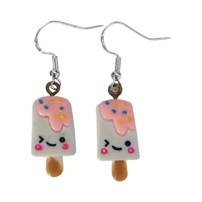 Earrings - Paletas on silver hook