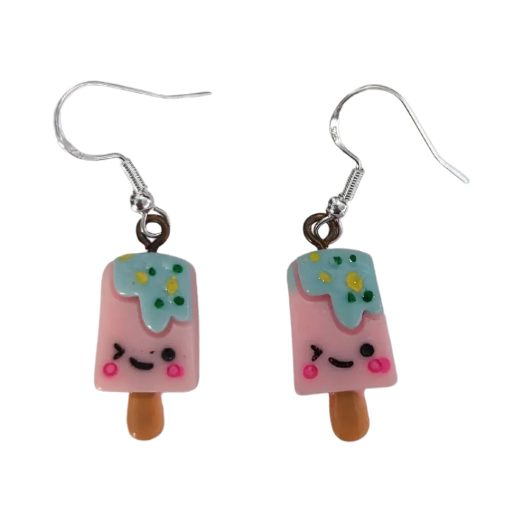 Earrings - Paletas on silver hook