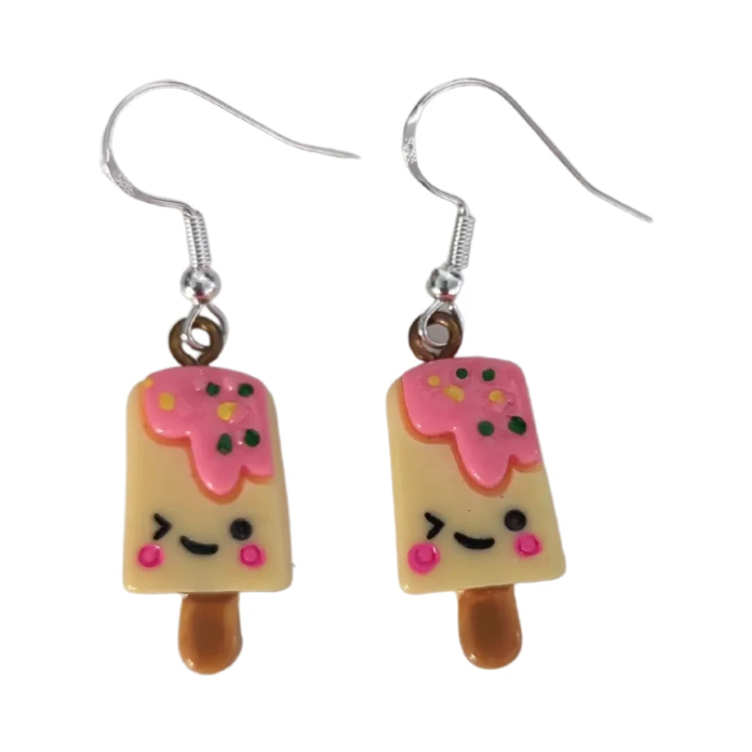 Earrings - Paletas on silver hook