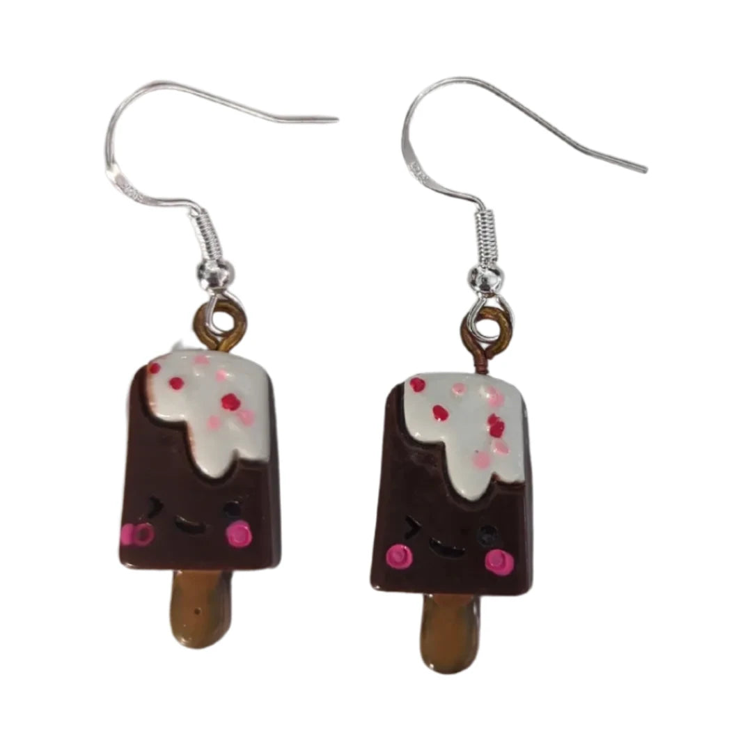 Earrings - Paletas on silver hook