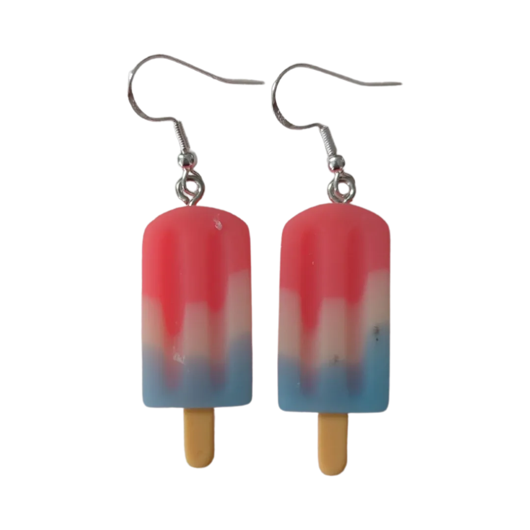 Earrings - Popsicle on hook