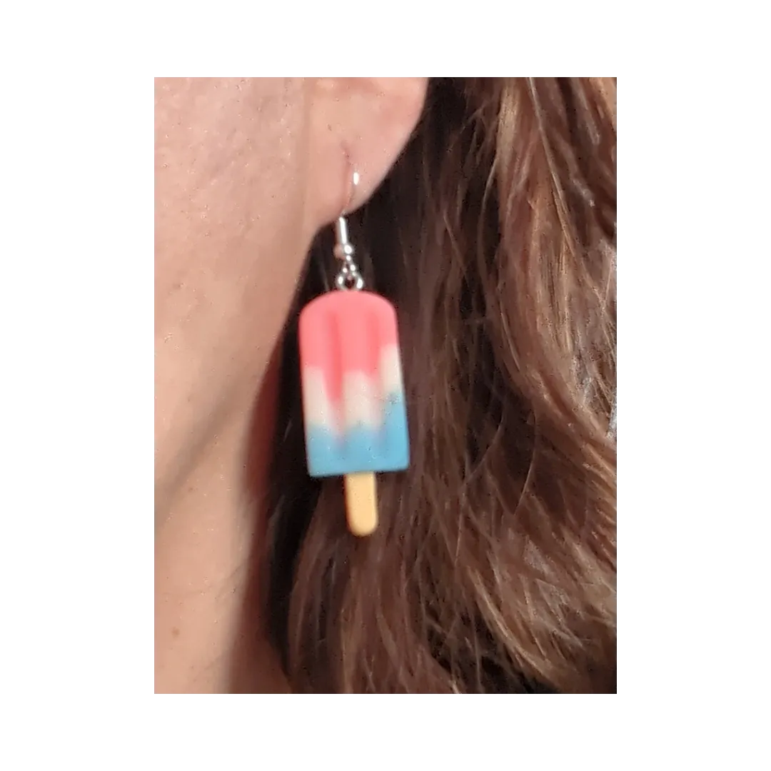 Earrings - Popsicle on hook