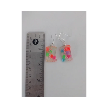 Earrings - Sweet Candy on Silver Hook