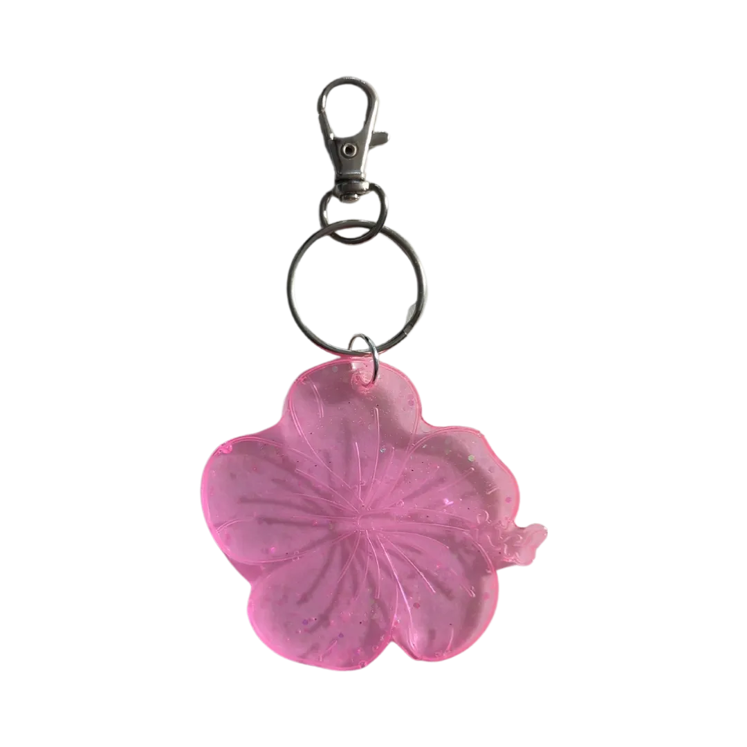 Keychain - Resin flower