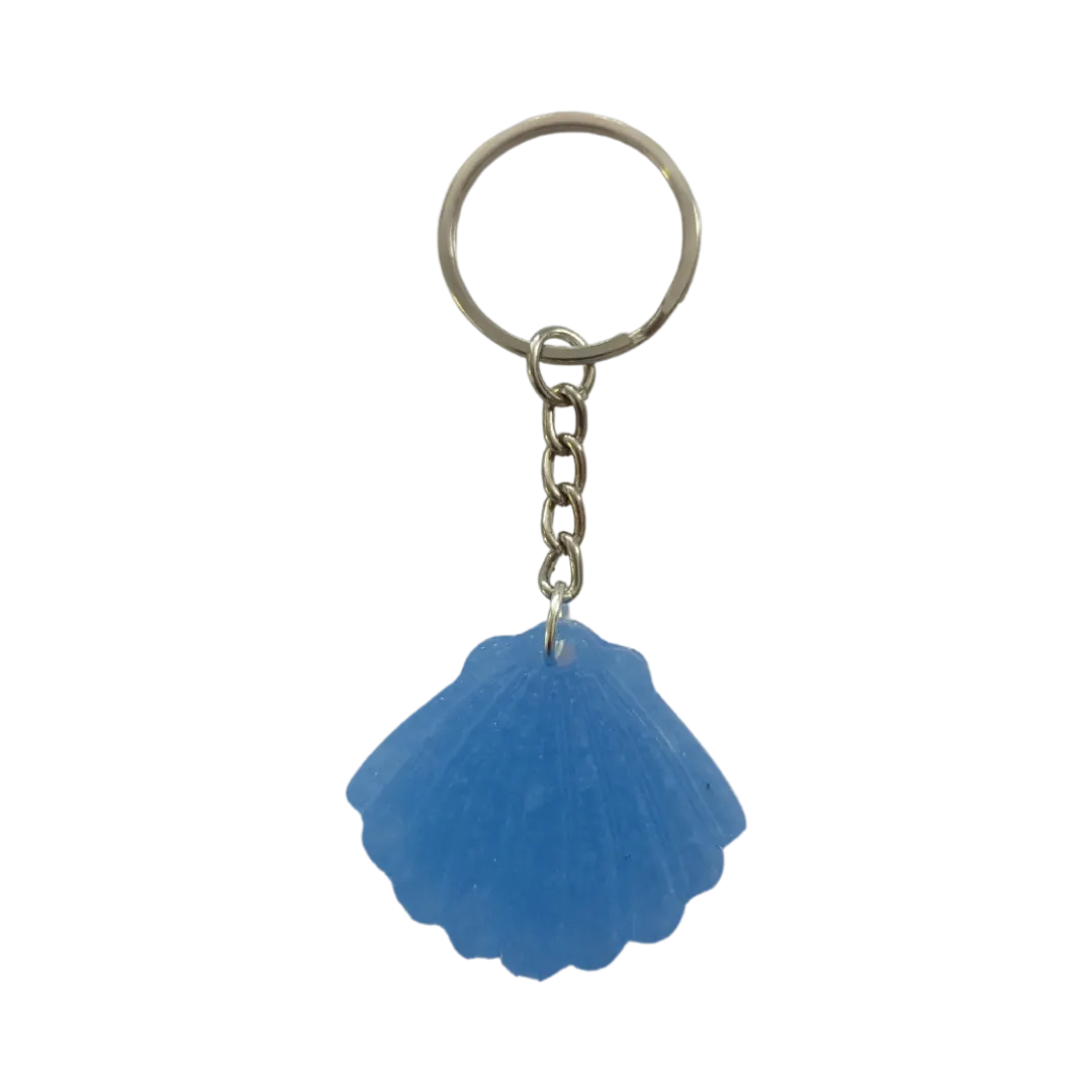 Keychain - Resin seashell