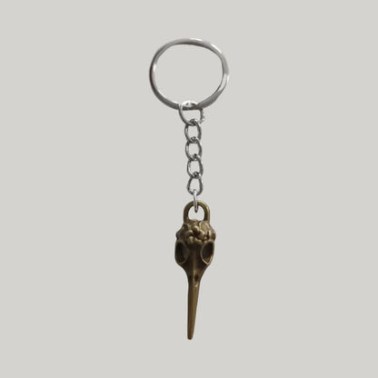 Keychain - Raven skull